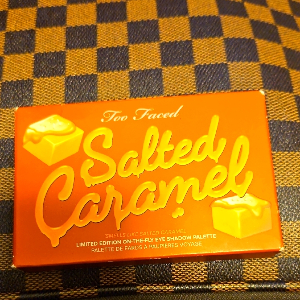 New, Never Used Too Faced Salted Caramel Eyeshadow Palette